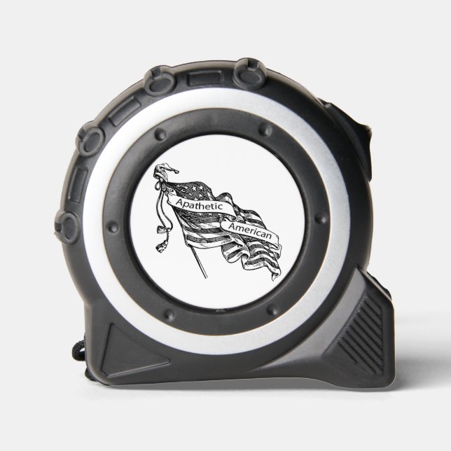 Cinta Métrica Apático Americano (Anverso)