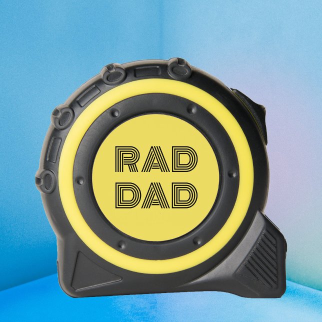Cinta Métrica Audaz Retro Rad Dad (Subido por el creador)