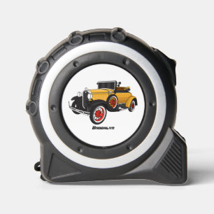 Cinta Métrica Auto amarillo clásico 1931
