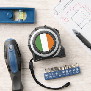 Cinta Métrica Bandera de Irlanda