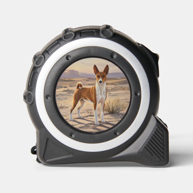Cinta Métrica Basenji (Anverso)