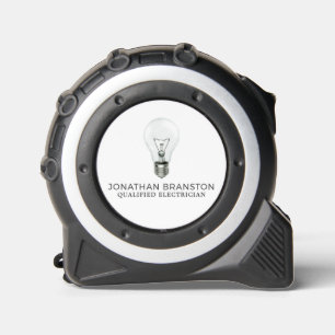 Cinta Métrica Bombilla simple, electricista