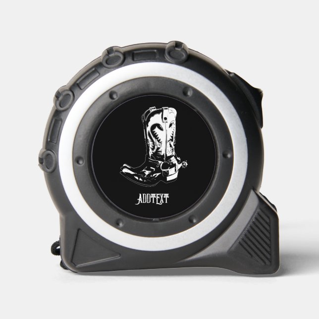 Cinta Métrica Botas de vaca (Anverso)