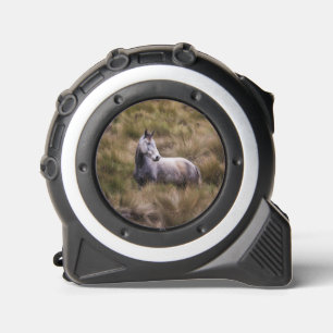 Cinta Métrica Caballo gris hermoso