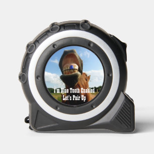 Cinta Métrica Caballo habilitado para diente azul