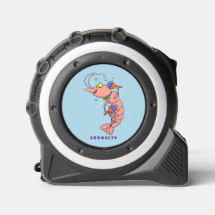 Cinta Métrica Camarón alegre, personalizado de la gamba