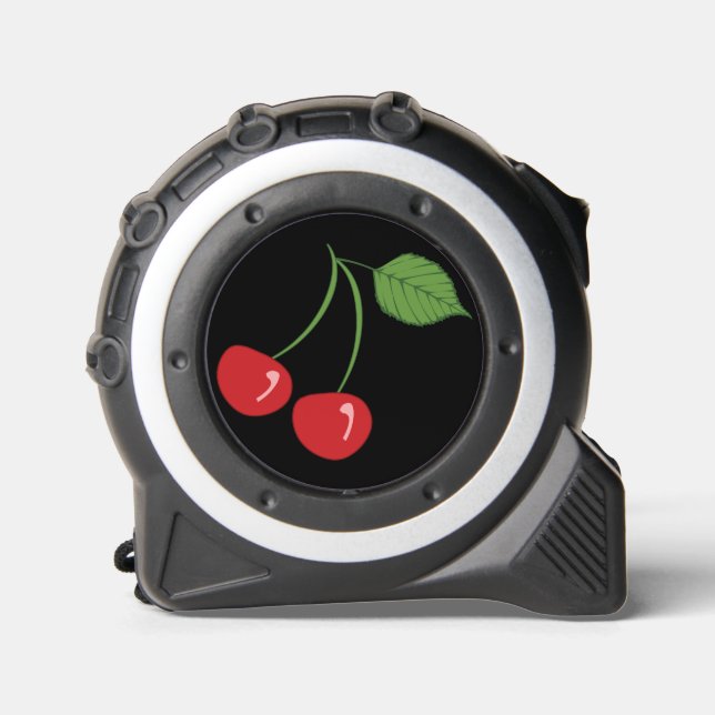 Cinta Métrica Cherries Retro (Anverso)