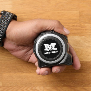 Cinta métrica con monograma personalizado regalo p