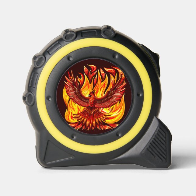 Cinta Métrica Creatura mitológica inmortal de Phoenix (Anverso)