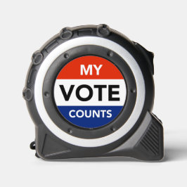 Cinta Métrica Cuenta de mi voto