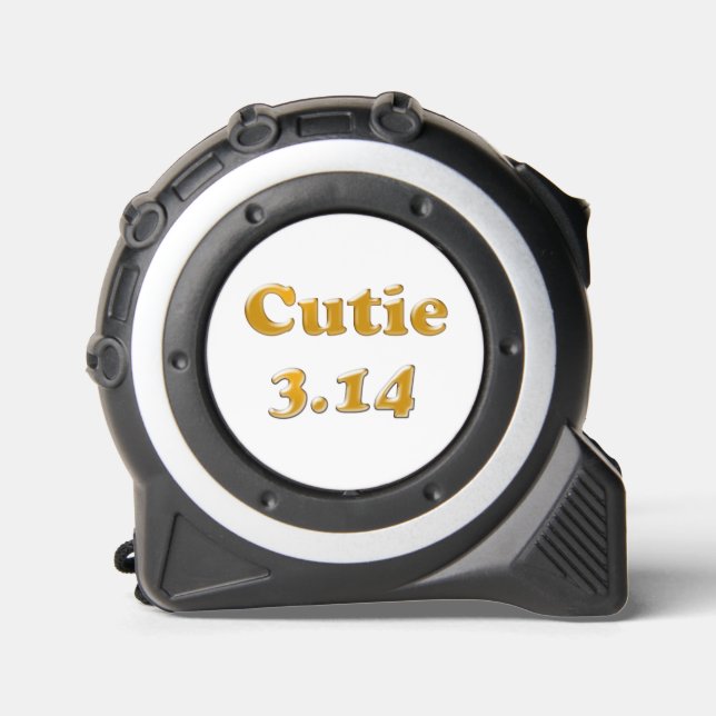 Cinta Métrica Cutie 3.14 Pi Day (Anverso)