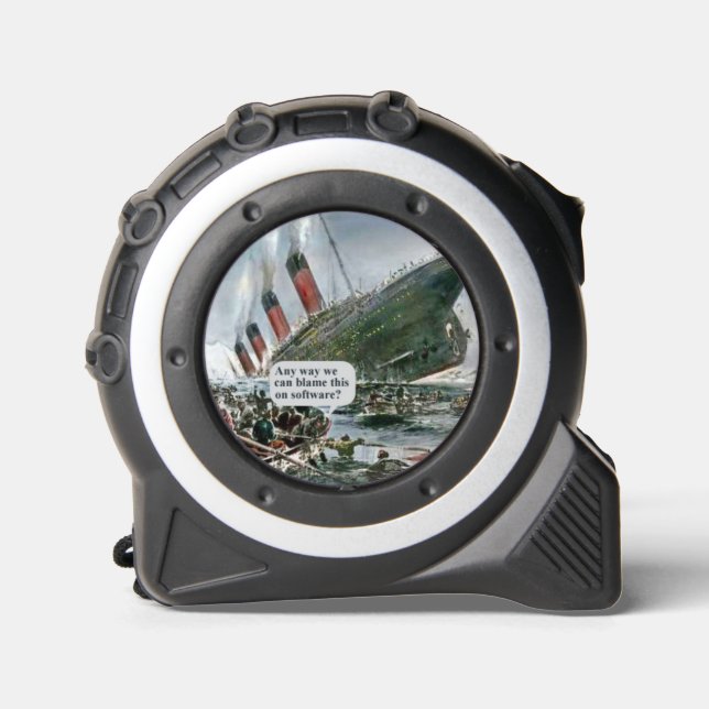 Cinta Métrica ¿De Alguna Manera Podemos Culpar Esto Al Software? (Anverso)