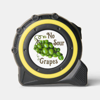 Cinta métrica de uvas