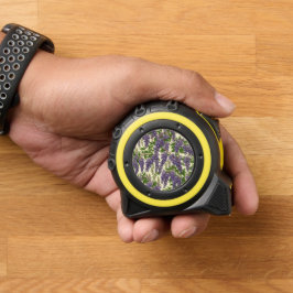 Cinta Métrica Dibujo del patrón de glicinia estadounidense