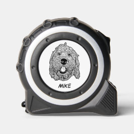 Cinta Métrica Dibujo personalizado del perro personalizado Golde