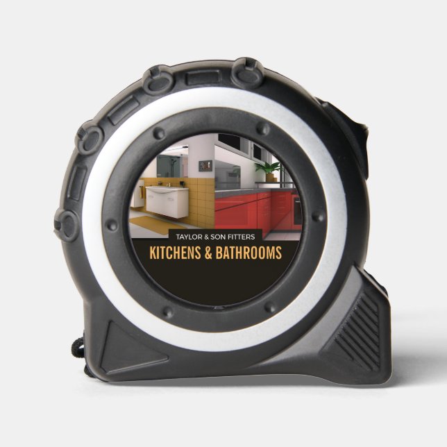 Cinta Métrica Diseño de cocina y baño, cocina/baño (Anverso)
