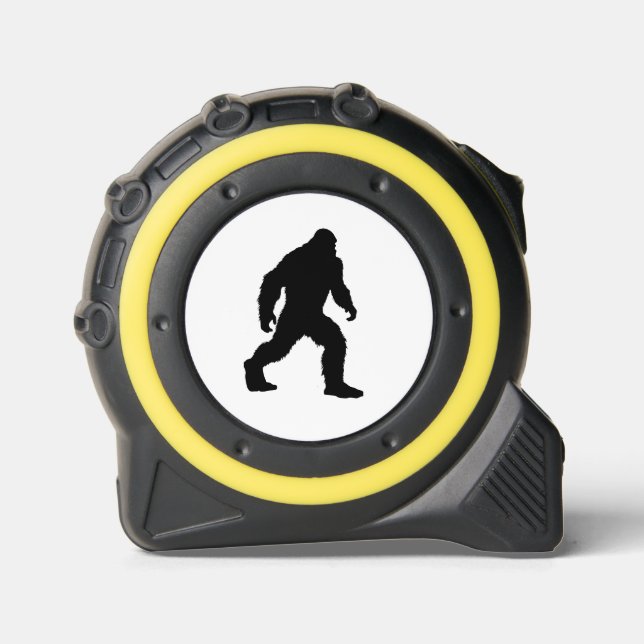 Cinta Métrica Diseño único de la cinta Sasquatch de pie de págin (Anverso)