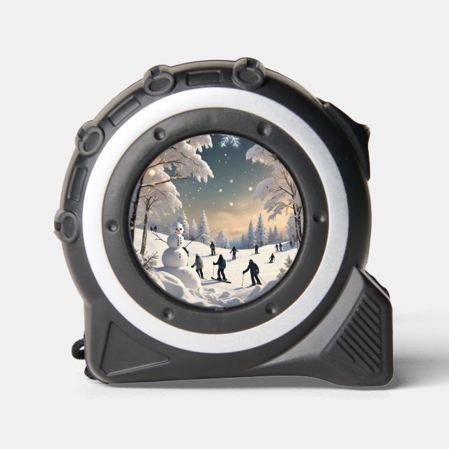 Cinta Métrica "El momento mágico del invierno" (Anverso)