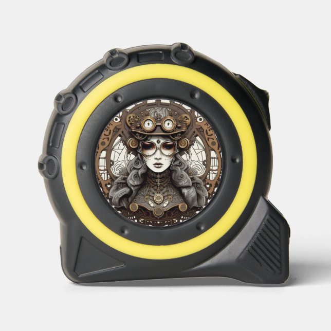 Cinta Métrica "Elegancia Steampunk" (Anverso)
