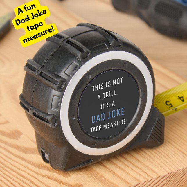 Cinta Métrica "Esto no es un detalle" gracioso Chiste de papá de (A fun, funny Dad Joke tape measure, for your handyman Mr. Fixit father! For Father's Day or birthday)