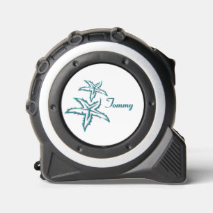 Cinta Métrica Estrella de mar teal personal