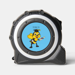 Cinta Métrica Feliz graduación de abejas personalizados