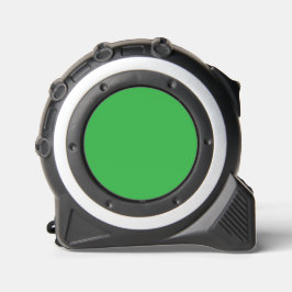 Cinta Métrica fondo verde con borde blanco