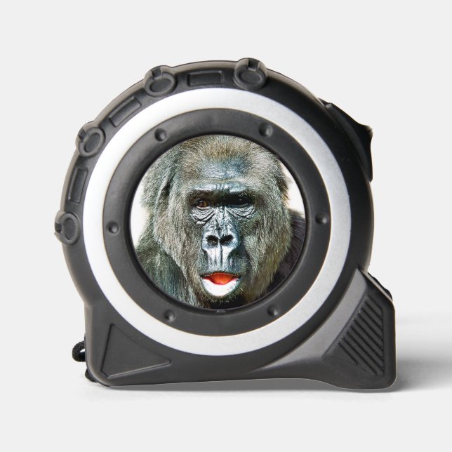 CINTA MÉTRICA FUNNY CUTE GORILLA (Anverso)