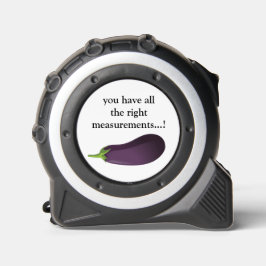 Cinta Métrica FUNNY EGGPLANT todas las mediciones correctas