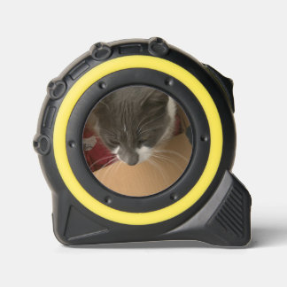 Cinta Métrica Gato en la Caja