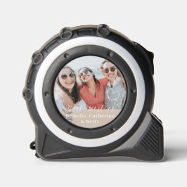 Cinta Métrica Glittering Hearts Besties Photo