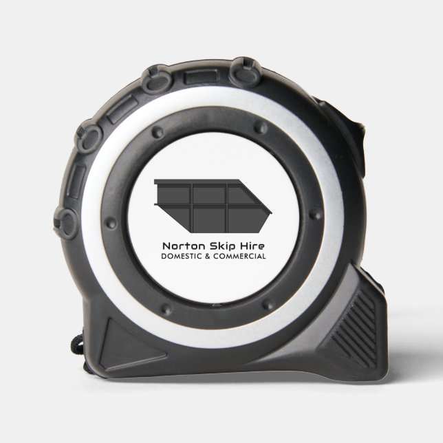 Cinta Métrica Gray Skip, Skip/Dumpster Company (Anverso)