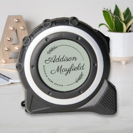 Cinta Métrica Green Laurel deja un negocio de nombres personaliz