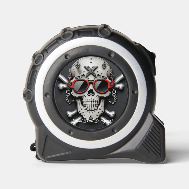 Cinta Métrica "Guay Skull Swagger" (Anverso)