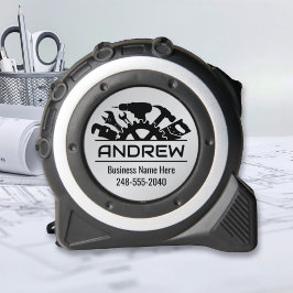 Cinta Métrica Herramientas de personalizado Nombre de monograma 