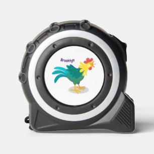 Cinta Métrica Ilustracion de personalizado de gallo de entrego g