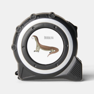 Cinta Métrica Ilustracion de personalizado de lagarto de monitor