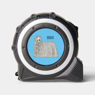 Cinta Métrica Ilustracion de personalizado de perro de Komondor