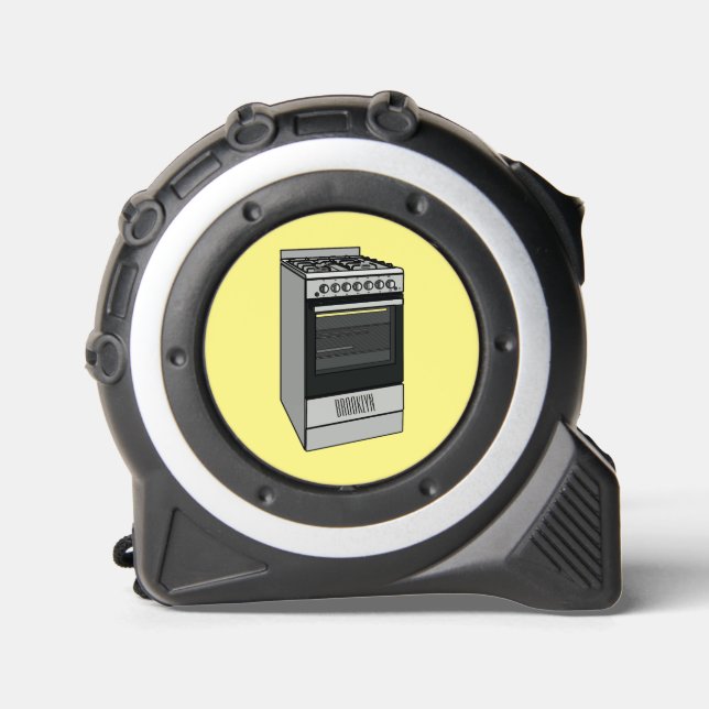 Cinta Métrica Ilustracion de personalizado eléctrico (Anverso)