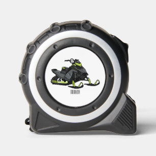 Cinta Métrica Ilustracion de personalizado para motos de nieve