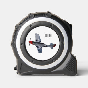 Cinta Métrica Ilustracion personalizado de bombarderos