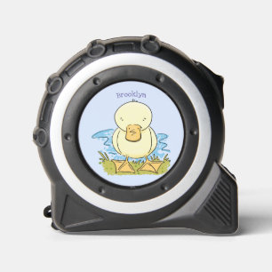 Cinta Métrica Ilustracion personalizado de pato amarillo