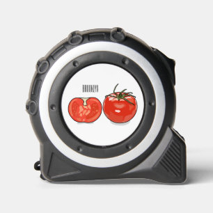 Cinta Métrica Ilustracion personalizado de tomate