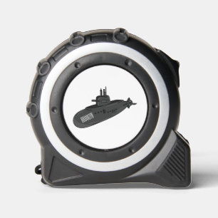 Cinta Métrica Ilustracion personalizado submarino