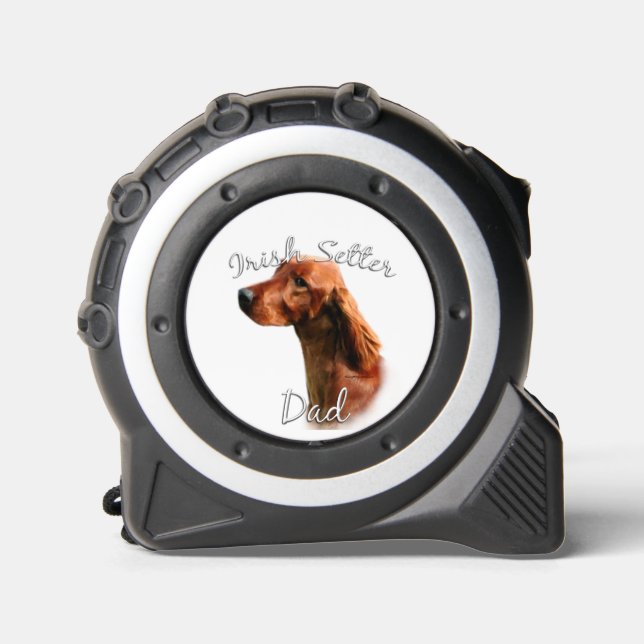 Cinta Métrica Irish Setter Dad 2 (Anverso)
