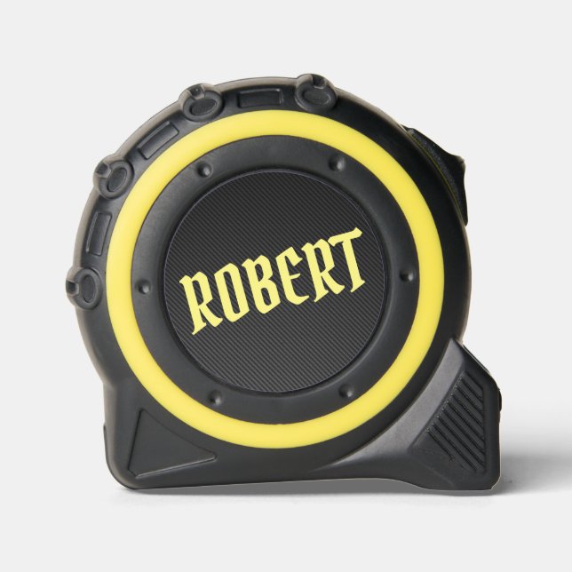 Cinta Métrica La fibra falsa de carbono de Robert (Anverso)