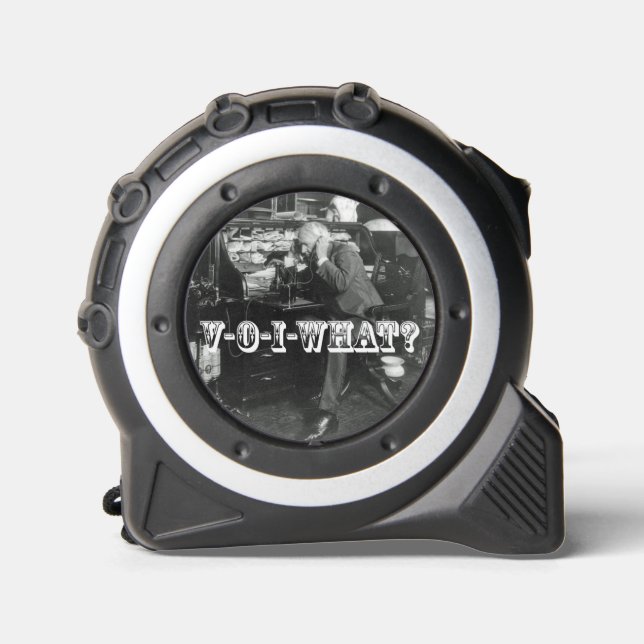 Cinta Métrica La impactante introducción del teléfono VoIP (Anverso)