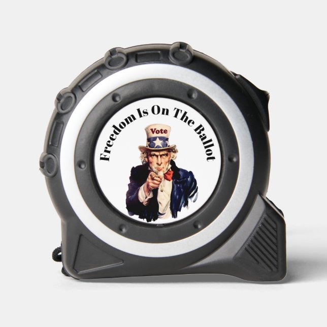 Cinta Métrica La Libertad Está En La Cédula Electoral 2026 (Anverso)