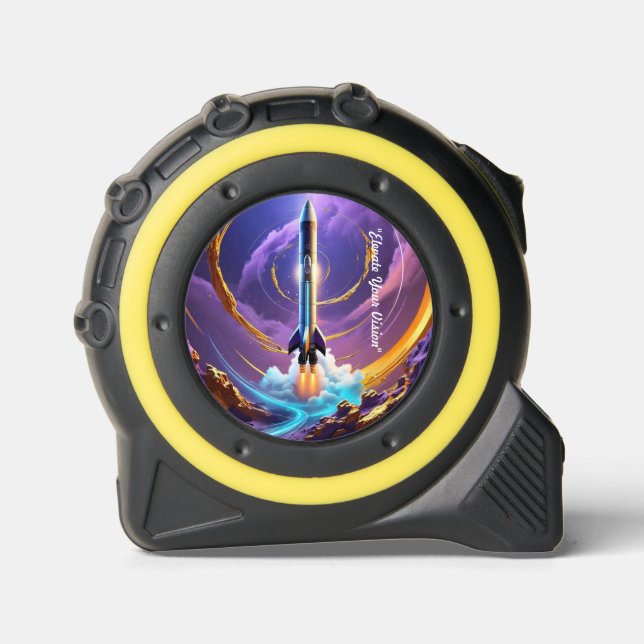 Cinta Métrica "Lanzamiento de cohetes" (Anverso)