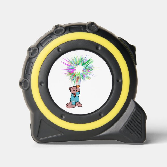 Cinta Métrica linterna de gato (Anverso)